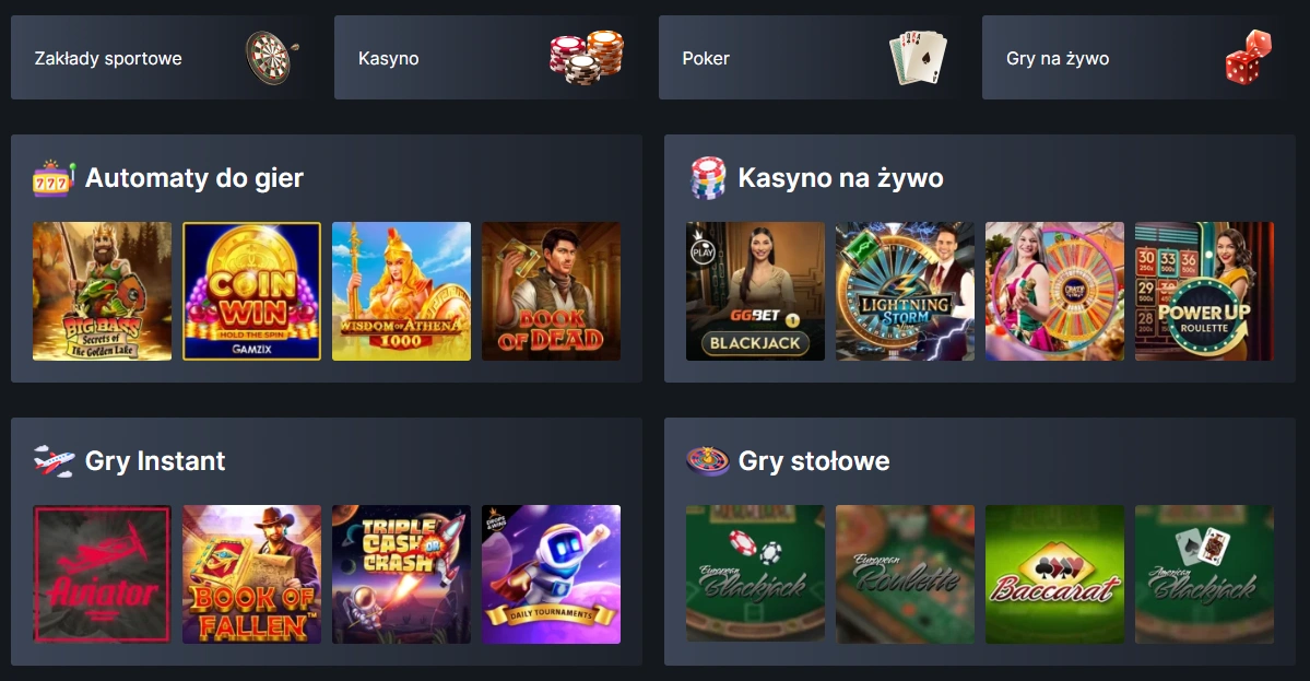 GGBet gry GGBet gry